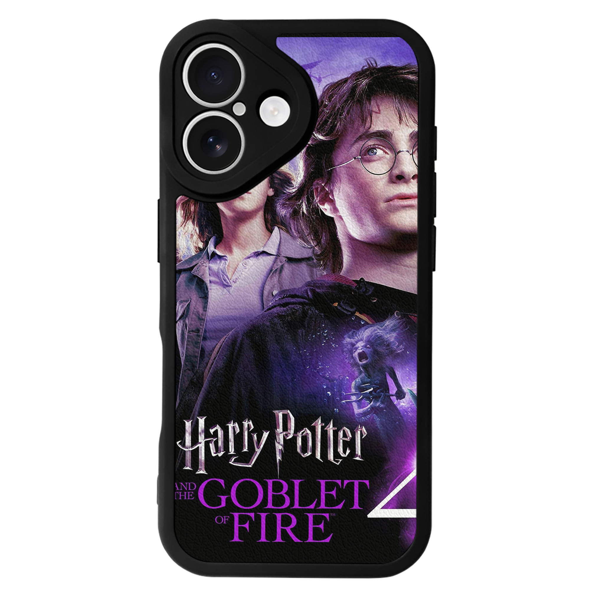 （画像用） Harry Potter ハリー・ポッターシリーズ 【iPhone 16シリーズ対応】シリコンスマホケース（レザー調） 材質：シリコン